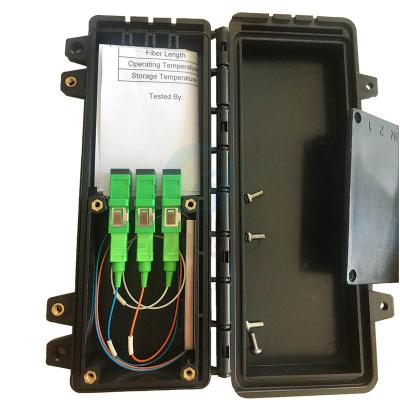 China FTTH fiber optic distribution box FTTH fiber optic desktop box optical splitter box for sale