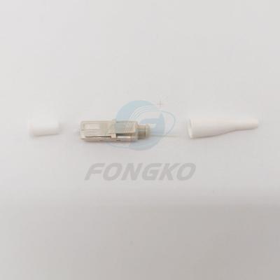 China FTTH FTTX OEM Lc pc Fiber Optic Connector Kit Multi Mode Simplex 0.9mm Fiber Optical Connector for sale