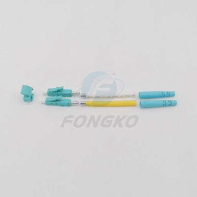 China In stock OEM Fiber Optic Connector Kit OM3 Duplex 2.0mm Lc PC UPCFiber Optical Connector for sale