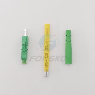 China in stock Lc/APC Fiber Optical Connector parts Single Mode Simplex 2.0mm Fiber Optic Connector for sale