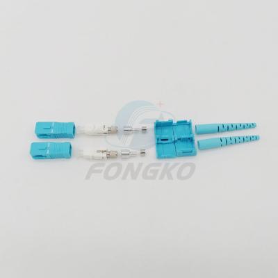 China FTTH FTTB Sc Upc OM3 Duplex Fiber Optic Connector for Wide Area internet for sale