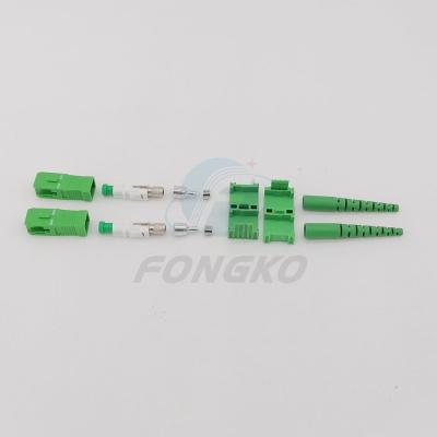 중국 CATV를 위한 SC APC 2.0 밀리미터 단일모드 섬유 옵틱 컨넥터 연결자 판매용