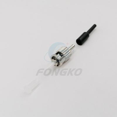 China 0.9mm Fiber Optic Connector Kit ST To UPC ST To APC Connectors for sale