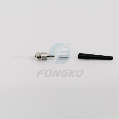 China 3mm ST APC UPC Fiber Optic Connector kit for LANs and WANs for sale