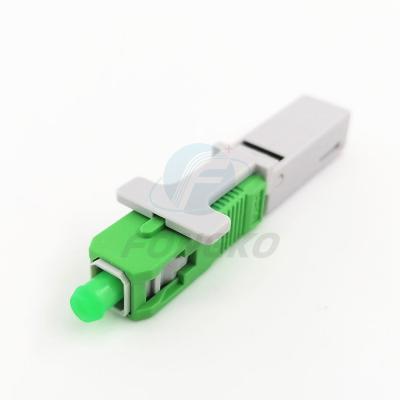 China Quick Field Assembly Fiber Optic Fast Connector FTTH SC APC for sale