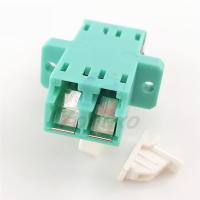 China Vuurvaste Blauwe Duplexvezel Optische Adapter LC DX OM3 met Blind Te koop