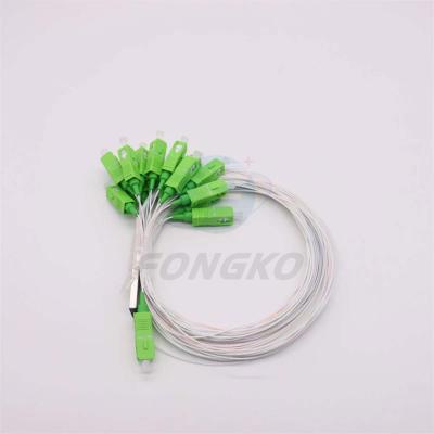 China Mini Type Fiber Optic Spliter , 0.9m SC APC Optical Splitter for sale