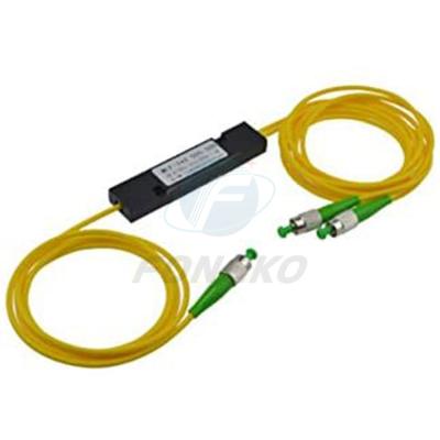China Wholesales high quality Optic fbt ABS coupler FC/APC 1x2 fiber optical splitter 1310nm or 1550nm or  1490nm for sale