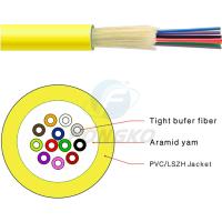 China 12F 12 Core CCTV Camera Cable Indoor Flame Retardant Cable 6mm for sale