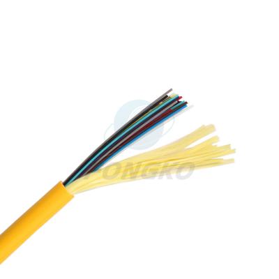 China 24F G652D Indoor Distribution Fiber Optic Cable PVC Jacket For CCTV 24 CORE for sale