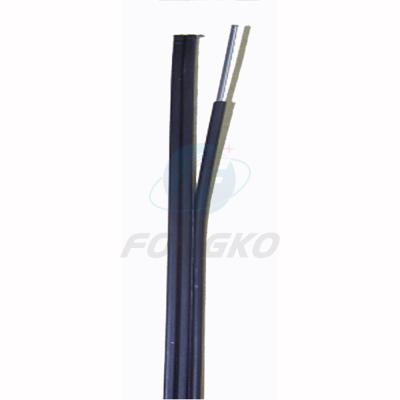 China 2 Core Ftth Outdoor Fiber Optic Cable Gjxch Lszh Fire Resistant Cable for sale