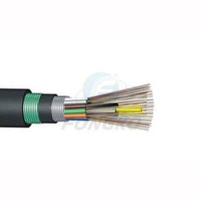 China Cabo de fibra ótica exterior Gyta53 do modo G652d do ODM único para uma comunicação à venda