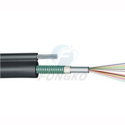 Chine Câble optique extérieur Gyxtc8S de fibre de FONGKO Ftth Fttx pour le LAN à vendre