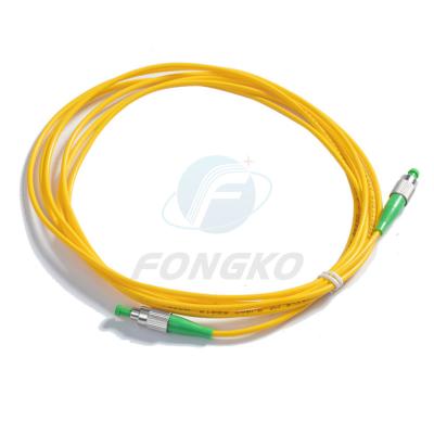 China palavra simples Fc de 3.0mm 3mm à fibra ótica Patchcord Fc/apc do cabo de fibra ótica do único modo de Fc à venda