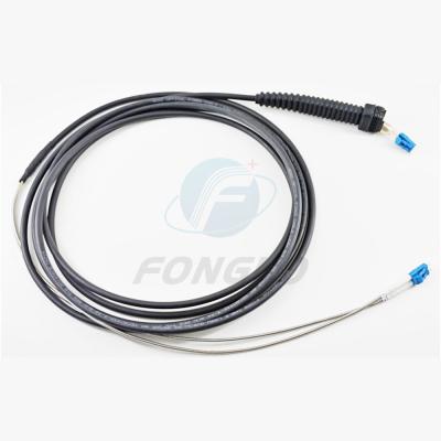China NSN 7.0 Fiber Optical Jumper Cord Connectors 10 Meters DLC-DLC for sale
