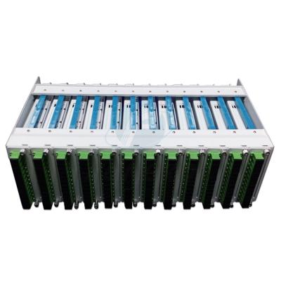 China 3U casetes del panel de remiendo de la fibra óptica del chasis ODF MPO en venta