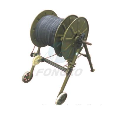China OEM Retractable Cable Reel Cart Wire Spool Cart With Wheels for sale