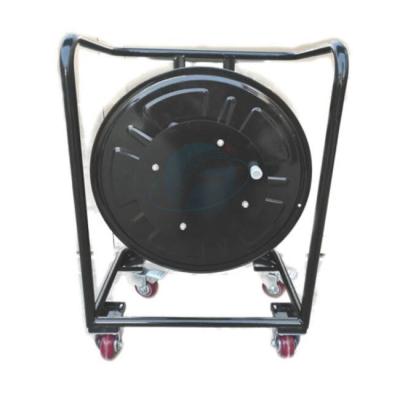 China Tactical Portable Optical Cable Reel Cart Drum Extension Cord Reel 3.6KM for sale