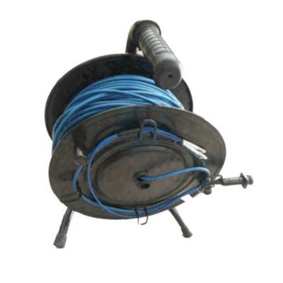 China Outdoor Height Control Fiber Storage Reel Fiber Optic Cable Drum Spool Cart for sale