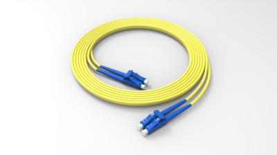 China OS2 G652D Fiber Optic Cable SC UPC To SC UPC Fiber Optic Patch Cord for sale