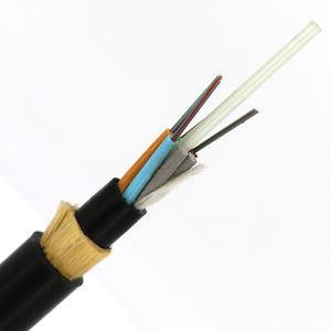 China ADSS Outdoor Optical Cable Overhead Buried Optical Fiber Cable 12 24 48 Cores for sale