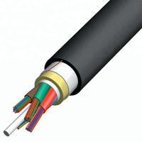 China G652d ADSS Fiber Optic Cable Single Double Jacket All Dielectric Self Supporting Cable for sale