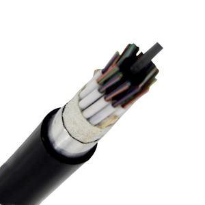 China Outdoor Aerial Single Mode Fiber Optic Cable 24 Core ADSS OFC Cable for sale