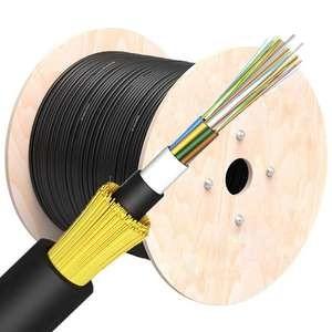 China G652D Outdoor ADSS Fiber Optic Cable Single Mode Aerial 12 24 Core for sale