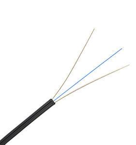 China FTTH 1 Core Fiber Optic Drop Cable 2*3mm Self Supporting Cable for sale