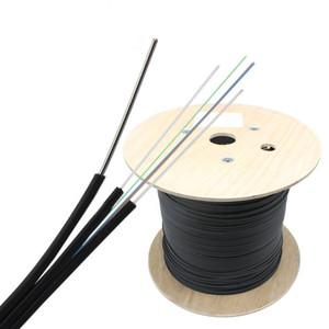 China FTTH Drop Fiber Optic Cable 2 Core Outdoor Fiber Optic Cable for sale
