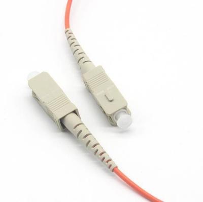 China Outdoor Multimode Om1 Om2 Fiber Jumper Cable Simplex Sc LC Connector Optical Patch Cord for sale