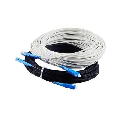 China Multicore Outdoor Fiber Optic Cable FTTH Fiber Optic Drop Cable for sale