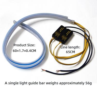 China Neon Wire 30/45/60CM RGB Colorful Led Daytime Running Lamps Soft Article for sale