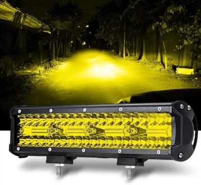 China 6D Reflector Off Road LED Light Bar 4x4 12V 24V Single Row Automotive LED Light Bar en venta