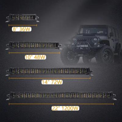 중국 Off Road 4x4 Jeep Truck UTV LED Light Bar 12V 24V Automotive LED Light Bar 판매용