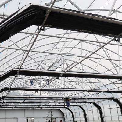 China High Quality Blackout Greenhouse Black Curtain Material Vegetable Blackout Internal Light Dep Blackout Greenhouse for sale