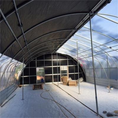 China Width 30ft 35ft 40ft Light Deprivation Greenhouse System Plants Cultivation for sale