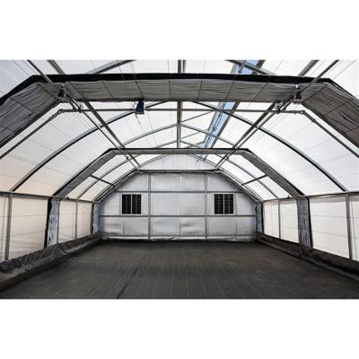 China Light Deprivation Shading Greenhouse Fully Automated Light Dep Blackout Greenhouse For Indoor Medical for sale