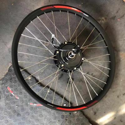 China substituição elétrica do pneu da bicicleta do motor 500w que dobra acessórios elétricos da bicicleta à venda