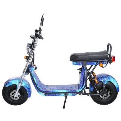 China vespa eléctrica rápida 0-60 gordo de la motocicleta 1500w 60 65 70 rueda Citycoco del Mph 2 en venta