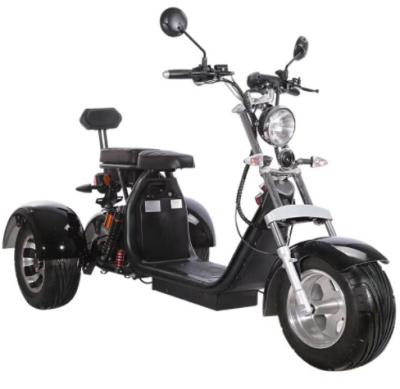 China Off Road 3 Wheel Electric Scooter Street Legal For Adults 1000w 1500w 60v Lithium Battery for sale