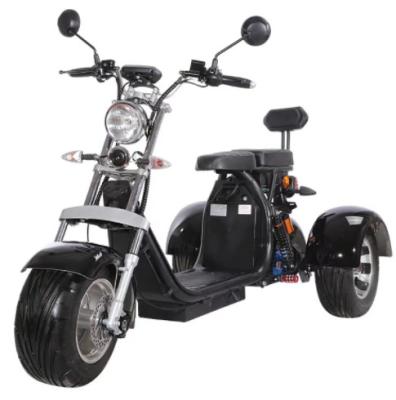China Adult  2000w 3 Wheel Fat Tire Electric Scooter With Seat For Adults 12AH 20AH 40AH for sale