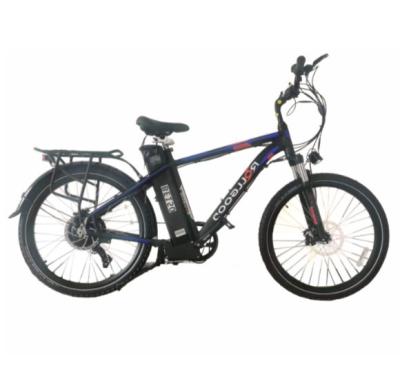 China 26 Inch Electric Mountain Bikes Lightweight 40mph Full Suspension Mountain Ebike 250w-500w for sale