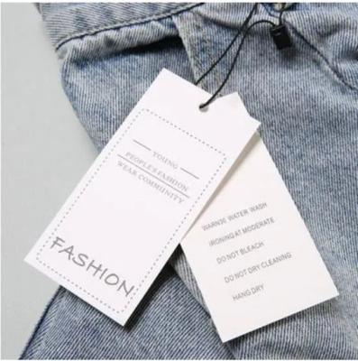 China Biodegradable Stone Paper Packaging Clothing Label Stone Paper Products for sale