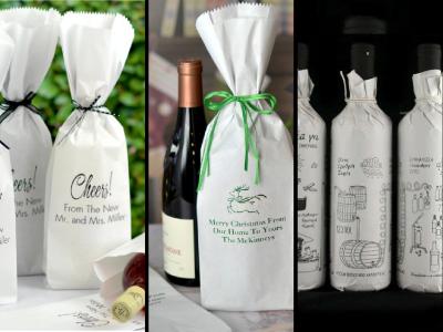 China non toxic Waterproof Stone Paper Biodegradable 120gsm  Holder Sleeve For Wine for sale