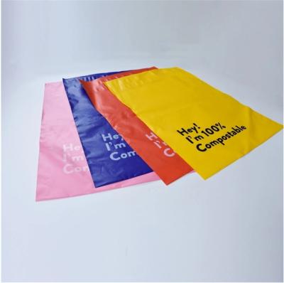 China Biodegradable Mailer Bag Compostable Poly Bags Gravure Printing For Garment for sale