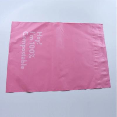 China 100% Compostable Poly Bags Self Seal Mailer Express Shipping Envelope Biodegradable en venta