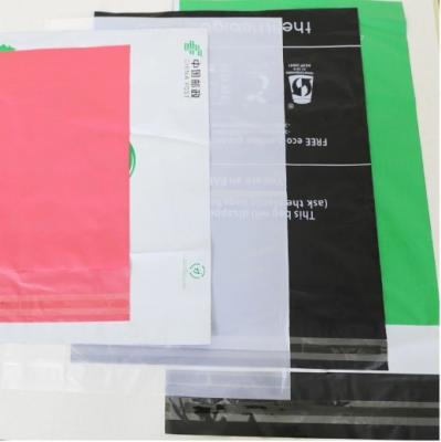 China Customized 100% Biodegradable Compostable Poly Bags For Express Delivery for sale