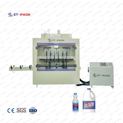 China 4000bph Toilet Cleaner Filling Machine 0.8mpa 2.5kw Viscous Filling Machine for sale