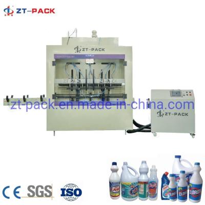 Китай Автоматическая кисловочная заполняя машина линии разлива PVC жидкостная заполняя для упаковки Harpic продается